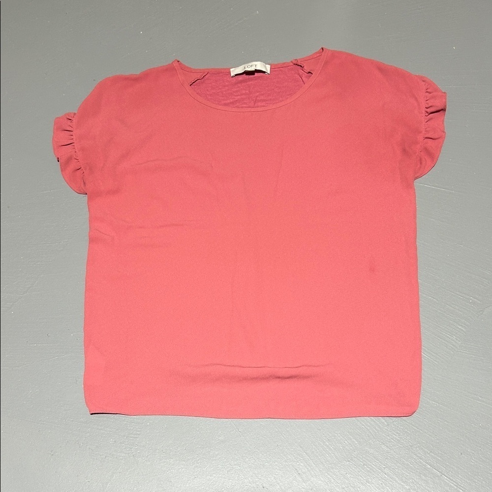 LOFT Peachy / Pink Shirt